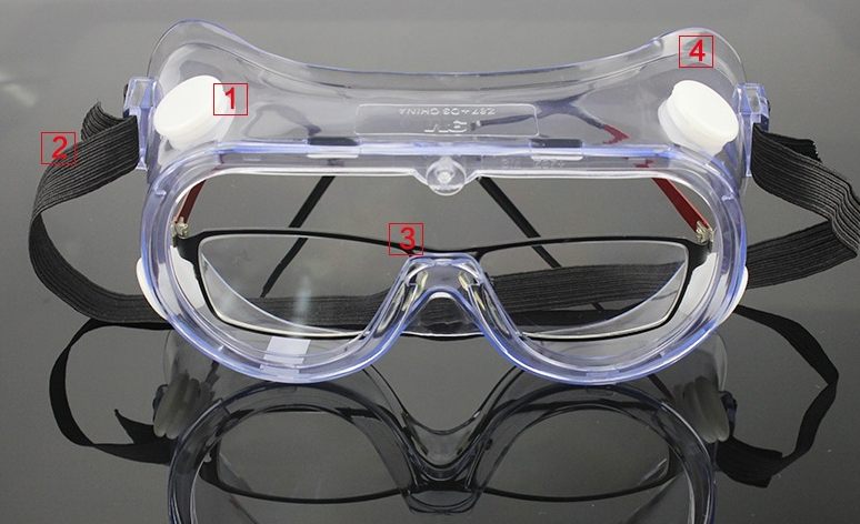 3M1621AF護目鏡防沖擊，防酸堿，防霧，防紫外