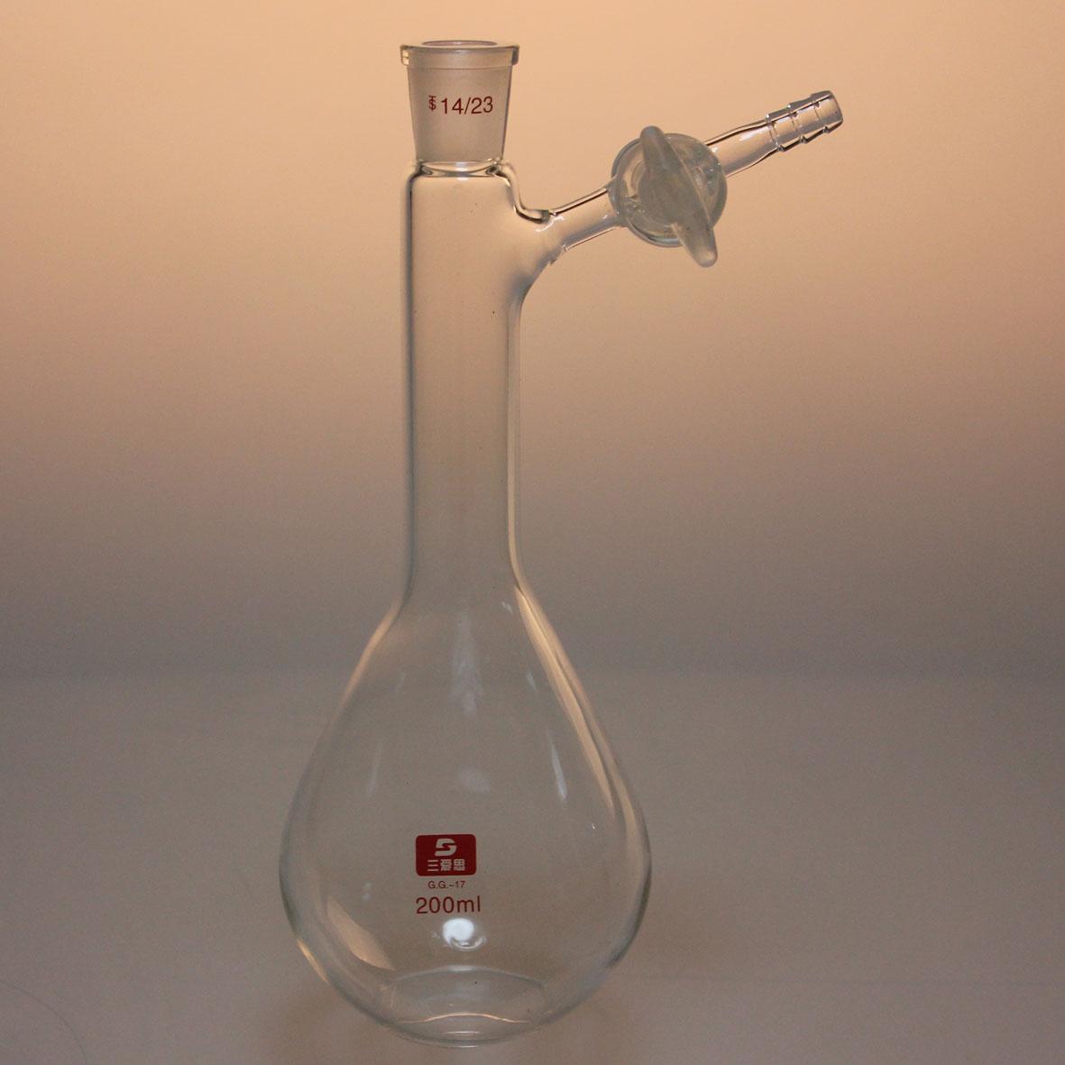 反應茄瓶（厚壁,四氟節(jié)門/玻璃節(jié)門）