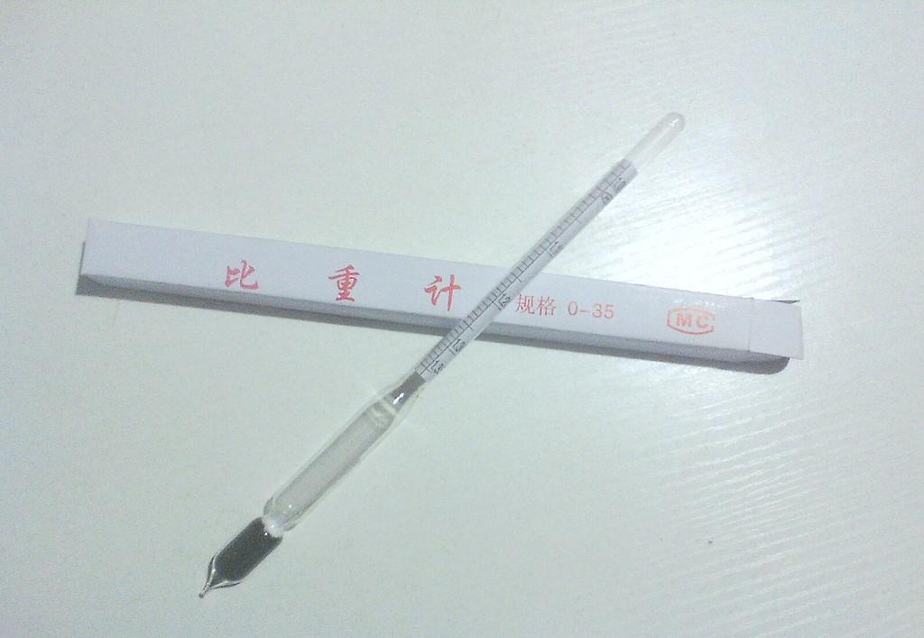 玻璃儀器，比重計 密度計