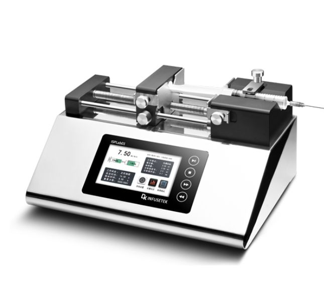 度科實(shí)驗(yàn)雙通道注射泵ISPLab01