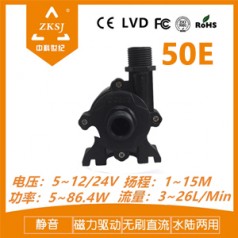 泳池過濾泵 直流24v冷卻泵 耐腐蝕離心泵 揚(yáng)程15米