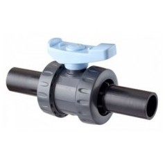 ASTORE球閥1V426系列，連接PE管的灰色PVC球閥