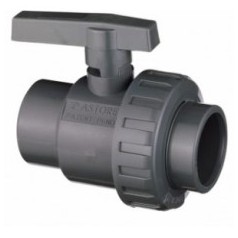 ASTORE球閥1V301系列，灌溉和輸水的灰色 PVC球閥