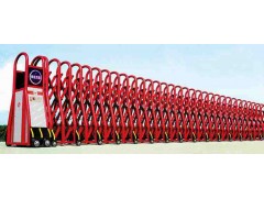 廠家批發(fā)電動(dòng)伸縮門 美觀大氣 企業(yè)大門 曲美十號(hào)