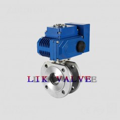 進(jìn)口不銹鋼對(duì)夾電動(dòng)球閥