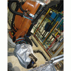 工業(yè)機(jī)器人防護(hù)罩，工業(yè)機(jī)器人防護(hù)服，機(jī)器人防護(hù)衣