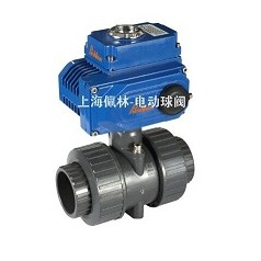 PVC電動(dòng)雙由令活接球閥，Q961F雙由令電動(dòng)球閥