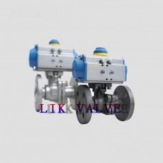 進(jìn)口氣動(dòng)鑄鋼/不銹鋼法蘭球閥