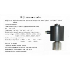 進(jìn)口直動(dòng)式高壓電磁閥