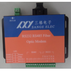 三格RS232、RS422、RS485轉(zhuǎn)光纖_光貓使用說明書（工業(yè) ）