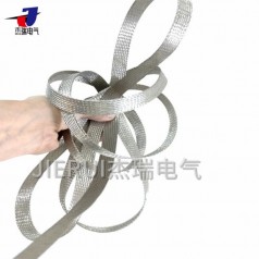 廠家定制鍍錫銅編織線(xiàn) 伸縮銅編織屏蔽網(wǎng)套