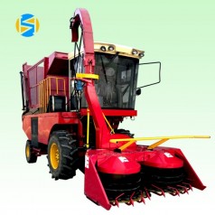 犇牛自走式多功能黑麥草青儲(chǔ)機(jī)收割效率高養(yǎng)牛專(zhuān)用青貯機(jī)割臺(tái)