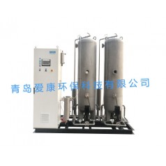 青島愛康大型臭氧發(fā)生器，污水、廢氣、凈水、空間消毒處理用