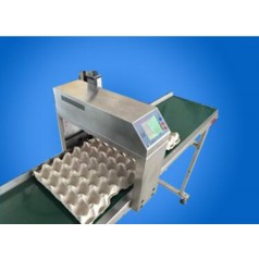 全自動噴碼移動裝置 濟寧盤裝雞蛋噴碼設(shè)施   盤式雞蛋擺放機