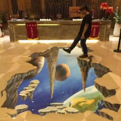 互動地面投影系統(tǒng) 互動融合軟件多通道軟件系統(tǒng) 沉浸式效果