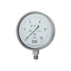 上海賽途 SSI 微壓膜盒壓力表 YE/YEF型