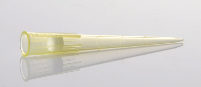 1-200ul濾芯吸嘴，黃色，帶刻度，盒裝滅菌，科進(jìn)/KIRGEN