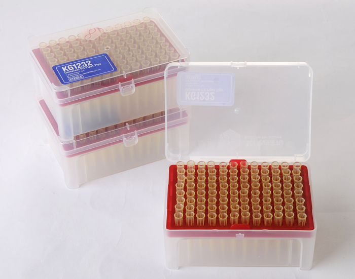 1-200ul移液器吸嘴，黃色，盒裝滅菌，科進(jìn)/KIRGEN