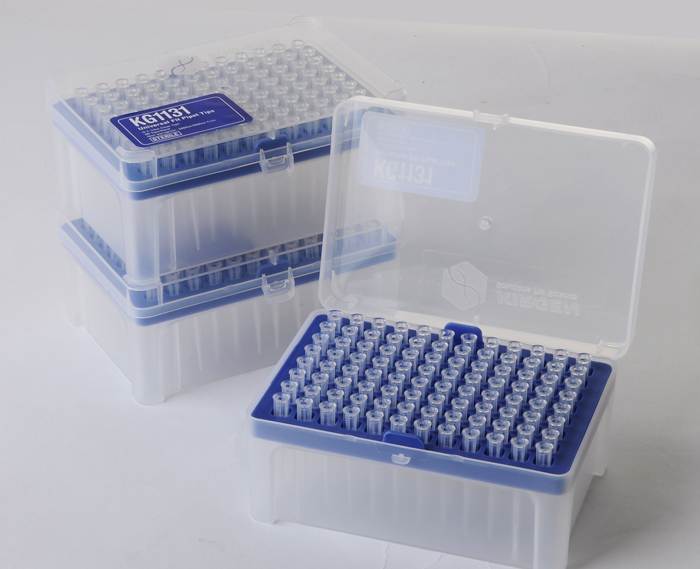 0.5-10ul移液器吸嘴，無色盒裝滅菌