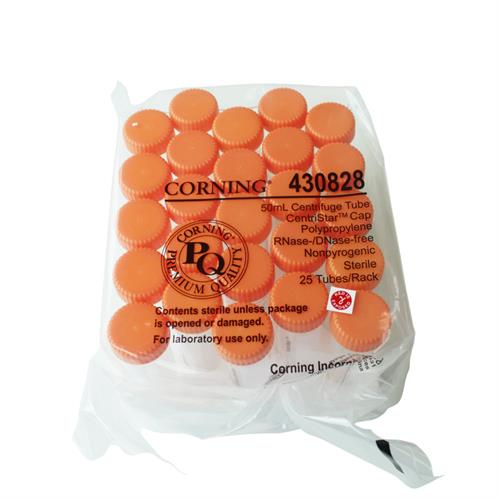 康寧/Corning離心管 凹形密封蓋無(wú)菌離心管 平蓋無(wú)菌離心管