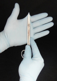 藍(lán)色無粉丁腈手套，科進(jìn)/KIRGEN醫(yī)用手套