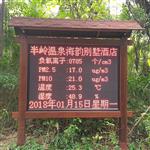 清新空氣負氧離子監(jiān)測系統(tǒng)全彩屏顯示數(shù)據(jù)