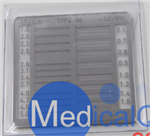 Type38高分辨測試卡，Type 81高分辨測試卡，二度星卡，X射線檢測用線對卡